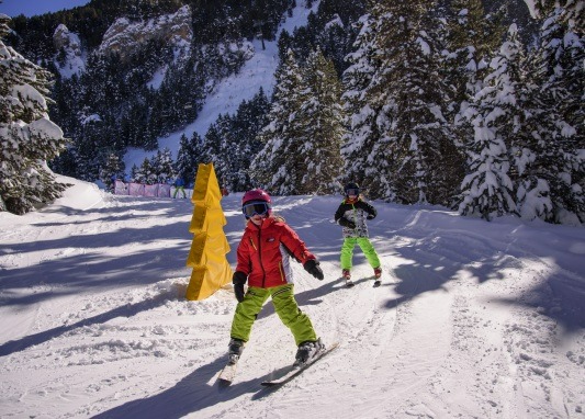 Esqui para niños La Molina