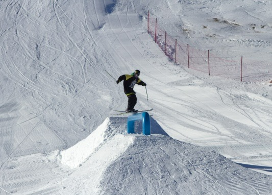 Snowboard en la molina