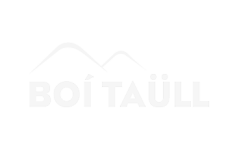 Logo blanco estacion de esquí boi taüll